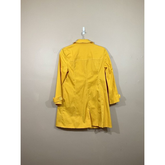 VTG Nine & Company Womens Jacket 14 Yellow 90s Y2K Preppy Coastal Minimalist - Picture 2 of 5